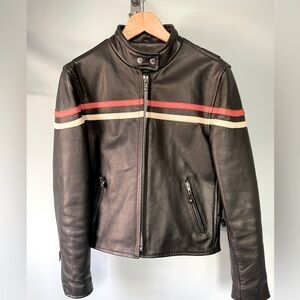 Harley Davidson leather motorcycle jacket